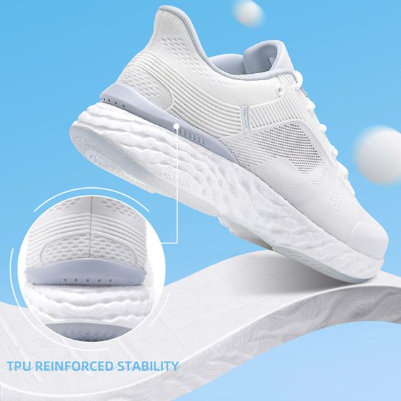 White Running Shoes For Men Outdoor Women Athletic Sneakers Marathon Sport Walking Shoes Travel Trekking Jogging Footwear